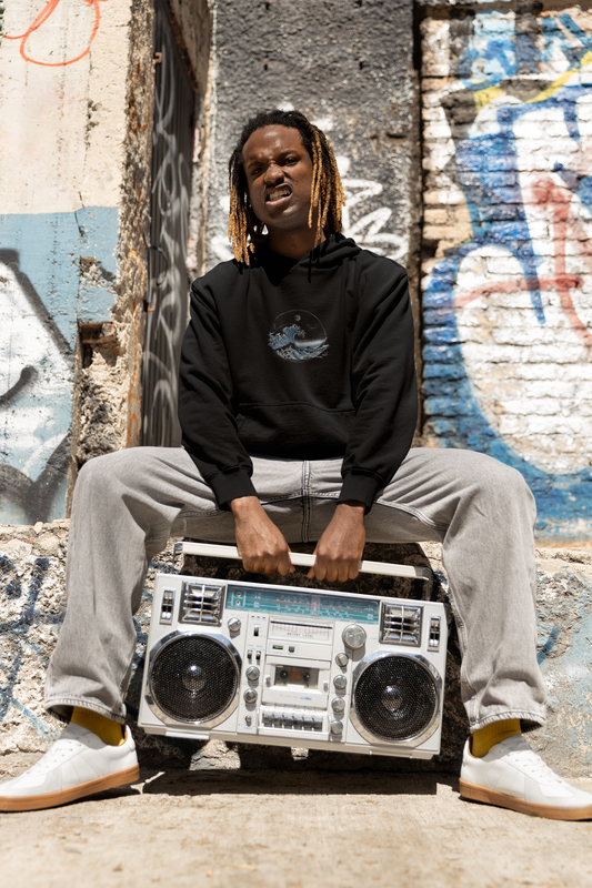 Modeez Herren Hoodie – „Flow of Freedom“ | Premium Streetwear