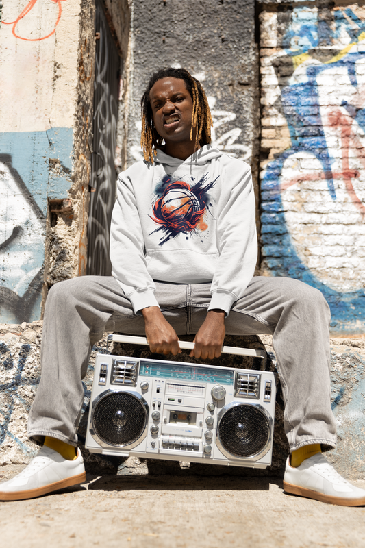 Modeez Herren Hoodie – „Street Basketball“ | Premium Streetwear