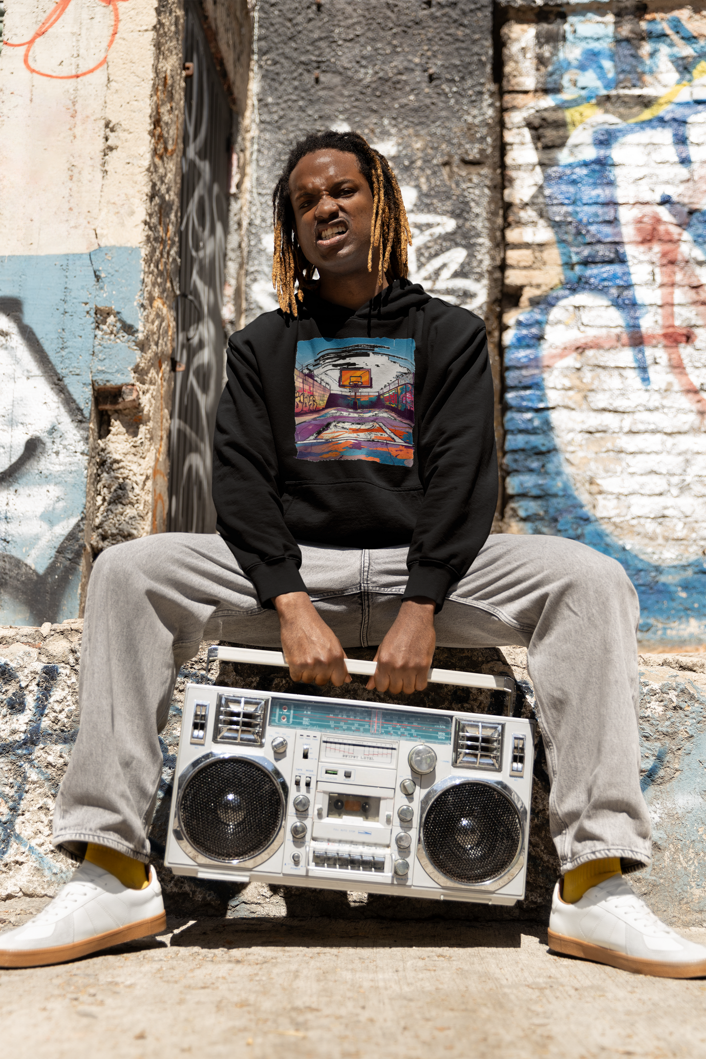 Modeez Herren Hoodie – „Basketball Dreams“ | Premium Streetwear