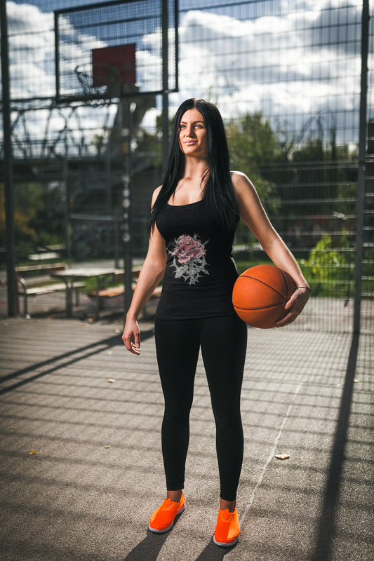 Modeez Tank Top – „Street Bloom“ | Premium Streetwear Damen